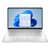 HP 17-cp2011ny, AMD Ryzen 5 7520U, 8 GB, 512 GB, 17.3", Natural Silver (Srebrinis)