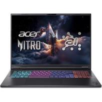 nesiojami kompiuteriai rtx 5070 ti - Acer Nitro 18 AI AN18-61, Ryzen AI 7 350, 16 GB, 1 TB, 18", GeForce RTX 5070 Ti, Juodas (Black) - 1 nuotrauka