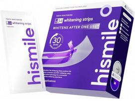 balinimo - Hismile V34 Whitening Strips dantų balinimo juostelės, 14 vnt. - 1 nuotrauka