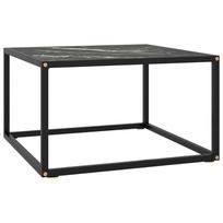Vidaxl Kavos staliukas, Juodas marmuras (Black Marble)