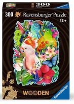 medinis pauksciams - Ravensburger Medinė Dėlionė Beautiful Birds 300 vnt. - 1 nuotrauka