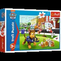 Trefl Dėlionė „Šuniukai-patruliai“, 30 vnt. (Paw Patrol)