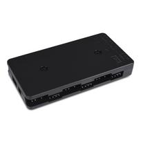 Alphacool Core 6x 4-Pin PWM/ARGB šakotuvas / skirstytuvas Juodas (Black)