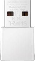 adapteris 5ghz - Mercusys MA30H AC1300 High Gain Wi-Fi USB adapteris Juodas (Black) - 1 nuotrauka