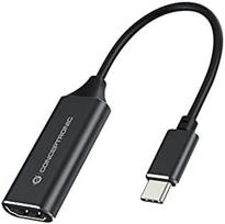 adapteris hdmi to - Conceptronic ABBY03B USB-C to HDMI adapter Juodas (Black) - 1 nuotrauka