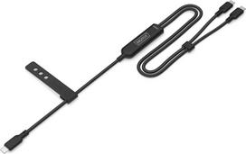 Digitus USB-C 2in1 įkrovimo kabelis 140W 1.8m Juodas (Black)