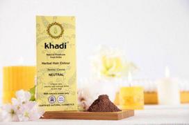Khadi Naturprodukte Augaliniai Bespalviai Plaukų Dažai Senna/Cassia 100g