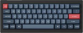 Keychron V4 MAX, Gateron Jupiter Raudona (Red), Juodas (Black)