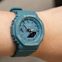 g shock laikrodis casio - CASIO G-SHOCK GMA-S2100GA-3AER Mėlynas (Blue) - 1 nuotrauka