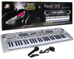 RoGer Elektroninis pianinas su mikrofonu MQ-824USB