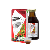 gelezies papildai - FLORADIX skystosios geležies formulė, 250 ml - 1 nuotrauka
