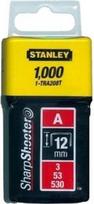 Stanley kabės A tipas (1-TRA208T), 12 mm, 1000 vnt.
