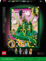 wicked lego - LEGO Wicked Emerald City kabinamas meno kūrinys 75685 - 1 nuotrauka