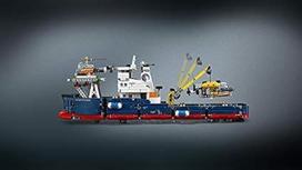 lego laivas - LEGO Technic Research Ship 42064 - 2 nuotrauka