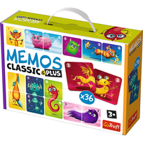 Stalo žaidimas Trefl Memo Classic Plus Cute Monsters 02273T