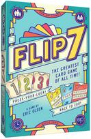 Stalo žaidimas Flip 7, EN