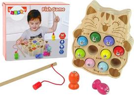 Stalo žaidimas žvejyba Lean Toys Fish Game