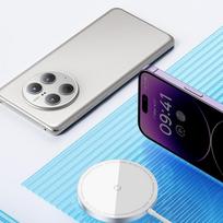 belaidis ikroviklis - Baseus Simple Mini3 Magnetinis Belaidis Įkroviklis 15W Juodas (Black) - 5 nuotrauka