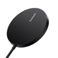 belaidis ikroviklis - Baseus Simple Mini3 Magnetinis Belaidis Įkroviklis 15W Juodas (Black) - 18 nuotrauka