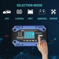 battery charger - Qoltec 52482 Išmanusis STD AGM GEL LiFePO4 įkroviklis - 2 nuotrauka