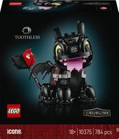 LEGO ICONS Kaip išmokyti savo drakoną: Dantukai 10375