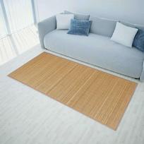 Kilimas VLX Bamboo 245822, tamsiai ruda, 160 cm x 100 cm