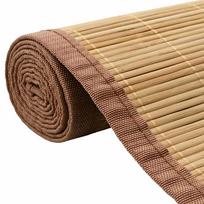bambukinis kilimas 100*160 - Kilimas VLX Bamboo 245822, tamsiai ruda, 160 cm x 100 cm - 4 nuotrauka