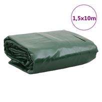 tentas 650g - Tentas, žalios spalvos, 1,5x10m, 650g/m² - 9 nuotrauka