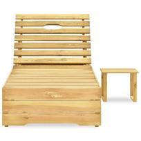 Lauko baldų komplektas VLX Sun Lounger 310666