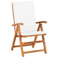 lauko baldai 7 vietos - Lauko baldų komplektas VLX Dining 7 Piece Set, kreminės spalvos/rudas, 6 vietų - 8 nuotrauka