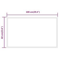 veidrodis 60x100 - Veidrodis vidaXL Vonios kambario su LED, 60 cm x 100 cm - 7 nuotrauka