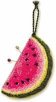 arbuzas - RIOLIS – Create It Yourself – Siuvinėjimo rinkinys „Adatinė - arbūzas“ 866 (9x5x3 cm) - 1 nuotrauka