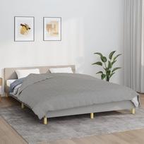 antklode kg - vidaXL sunki antklodė, pilka (Grey), 220x240 cm, 11 kg - 1 nuotrauka