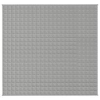 antklode kg - vidaXL sunki antklodė, pilka (Grey), 220x240 cm, 11 kg - 3 nuotrauka