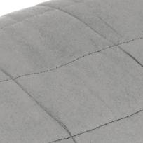 antklode kg - vidaXL sunki antklodė, pilka (Grey), 220x240 cm, 11 kg - 4 nuotrauka