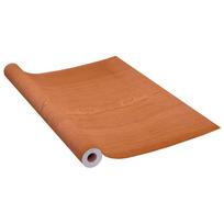 lipni plevele - vidaXL Lipni plėvelė baldams, šviesios ąžuolo spalvos (Light Oak), 500x90cm, PVC - 2 nuotrauka