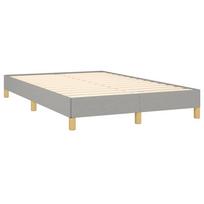 ciuzinys 120x190 cm - vidaXL Lova su spyruoklėmis ir čiužiniu, 120x190 cm, pilka (Grey) - 4 nuotrauka