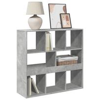 mobellex - Kambario pertvara, betono, 100x33x94,5cm, apdirbta mediena - 3 nuotrauka