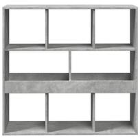 mobellex - Kambario pertvara, betono, 100x33x94,5cm, apdirbta mediena - 4 nuotrauka