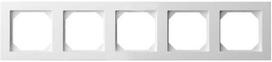 liregus jungiklis epsilon - Penkiavietis rėmelis Liregus Epsilon, balta - 1 nuotrauka