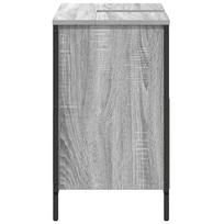 praustuvas voniai su spintele - vidaXL vonios praustuvo spintelė su stalčiais, 60 x 34,5 x 60 cm, balta (White) - 7 nuotrauka