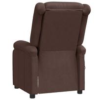 atlosiami foteliai - Fotelis VLX Massage 248456, rudas, 92 cm x 66 cm x 106 cm - 5 nuotrauka