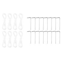 vidaxl palapines - vidaXL šventinė palapinė su 10 šonų balta (White) 6x4 m PE - 8 nuotrauka