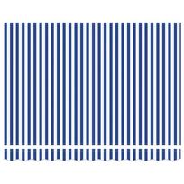 lauko pavesine balta - Automatinė ištraukiama markizė, mėlyna ir balta, 300x250cm - 6 nuotrauka