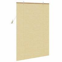 bambuko uzuolaidos - Ritininė užuolaida vidaXL 100 x 160 cm, šviesiai ruda (Light Brown) - 5 nuotrauka