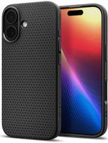 iphone air spigen - Spigen Liquid Air dėklas Apple iPhone 17 Air - Matinis Juodas (Matte Black) - 1 nuotrauka