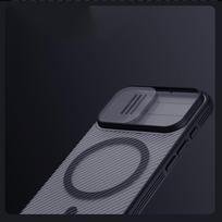 iphone 17 pro case - Nillkin CamShield PRO Magnetic Hard Case for Apple iPhone 17 Juodas (Black) - 2 nuotrauka