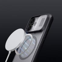 iphone 17 pro case - Nillkin CamShield PRO Magnetic Hard Case for Apple iPhone 17 Juodas (Black) - 7 nuotrauka