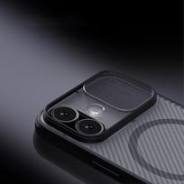 iphone 17 pro case - Nillkin CamShield PRO Magnetic Hard Case for Apple iPhone 17 Juodas (Black) - 12 nuotrauka
