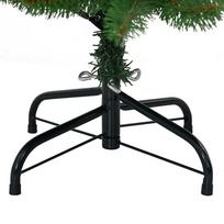 dirbtine eglute su led - Dirbtinė Kalėdų eglutė su 150 LED Žalia 150 cm PVC ir metalas - Atgauk 20% - 10 nuotrauka